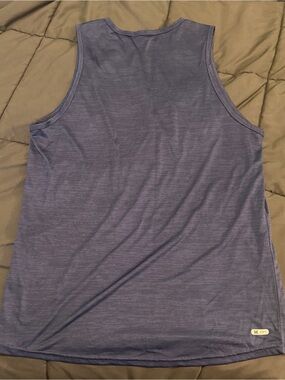 RBX Men's Navy Blue Athletic Tank Top